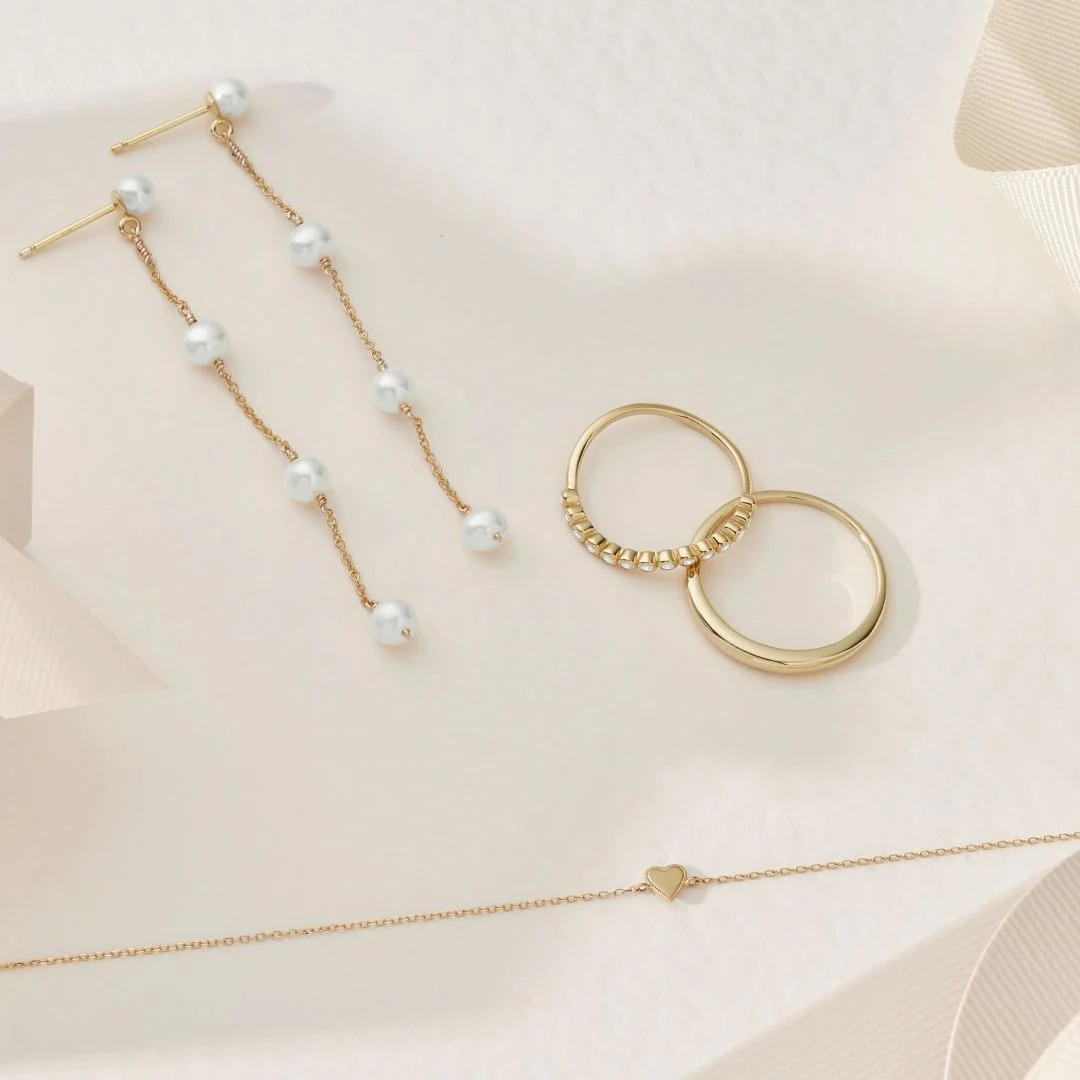 Gold Diamond Style Wave Ring - Image 12