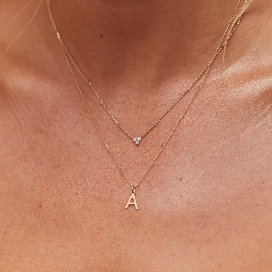 Gold Individual Initial Charm - Image 9