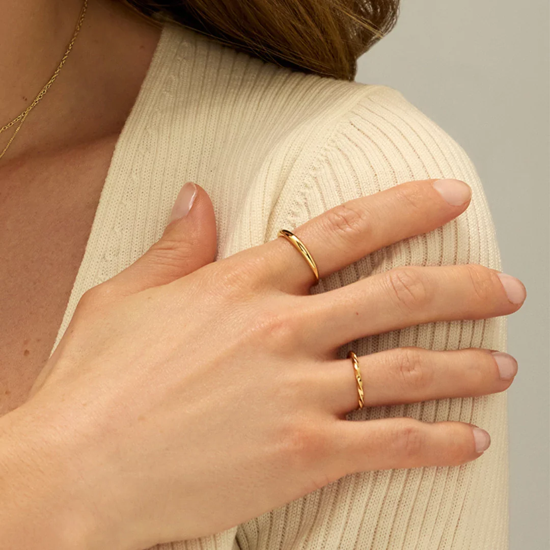 Gold Twist Ring - Image 7