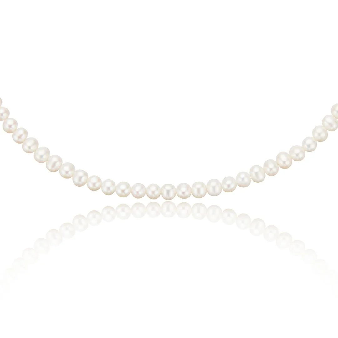 Silver Pearl Choker - Image 9