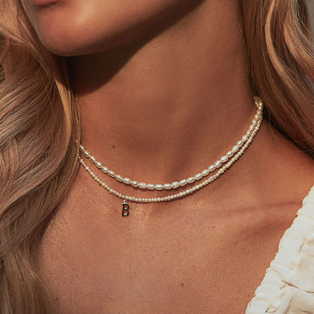Gold Seed Pearl Choker - Image 5