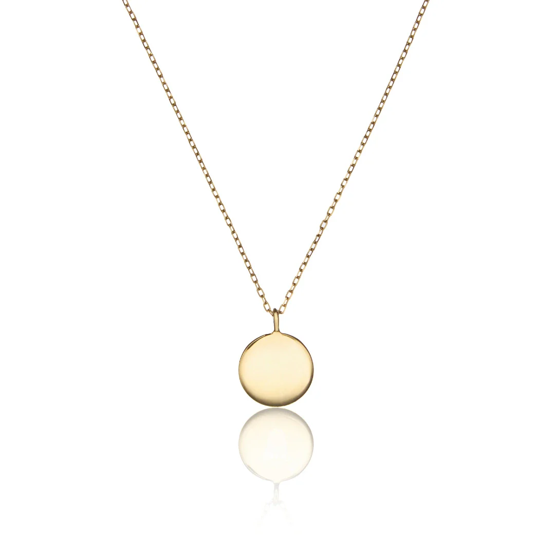 Gold Small Coin Star Necklace - Image 6