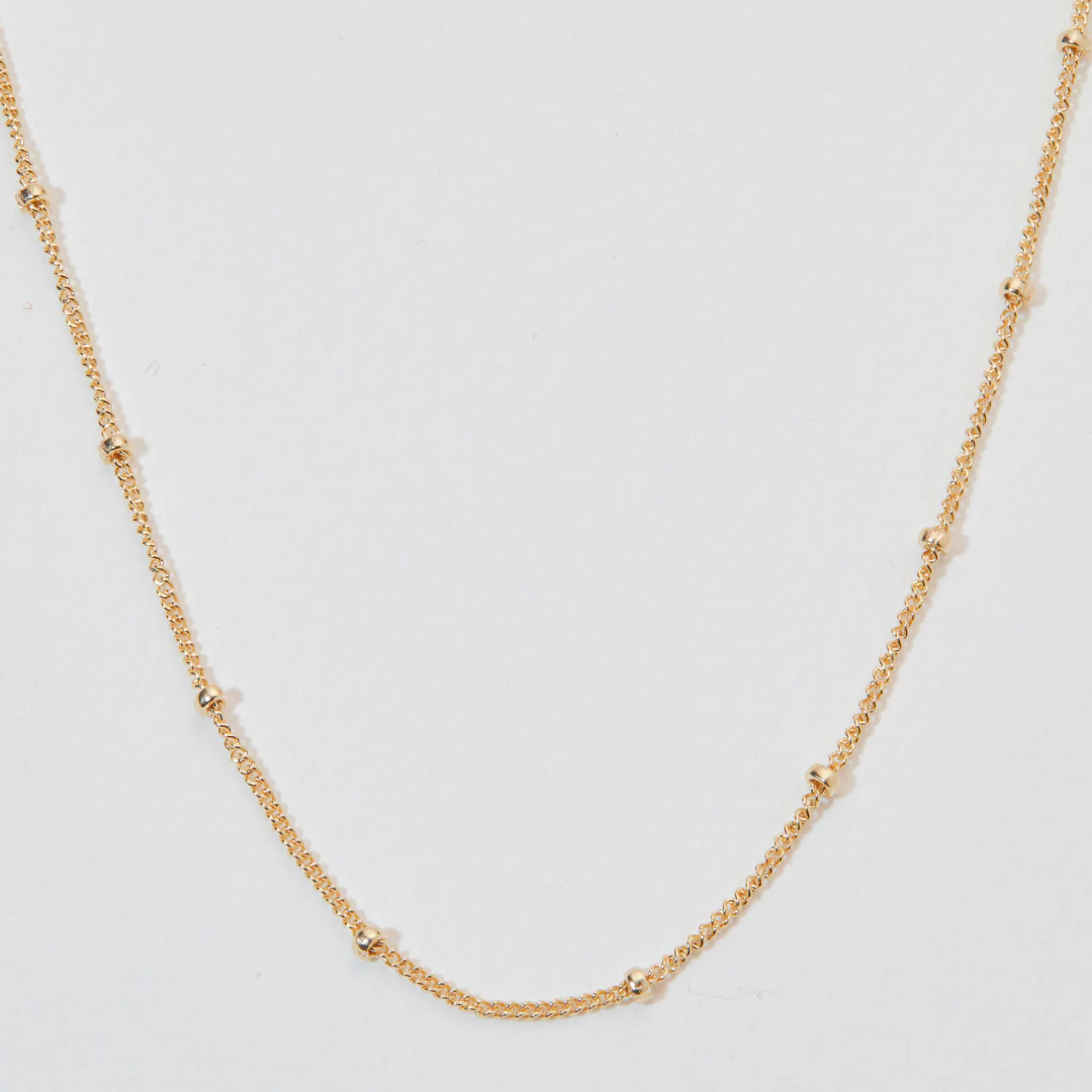 Rose Gold Satellite Chain Necklace - Image 5