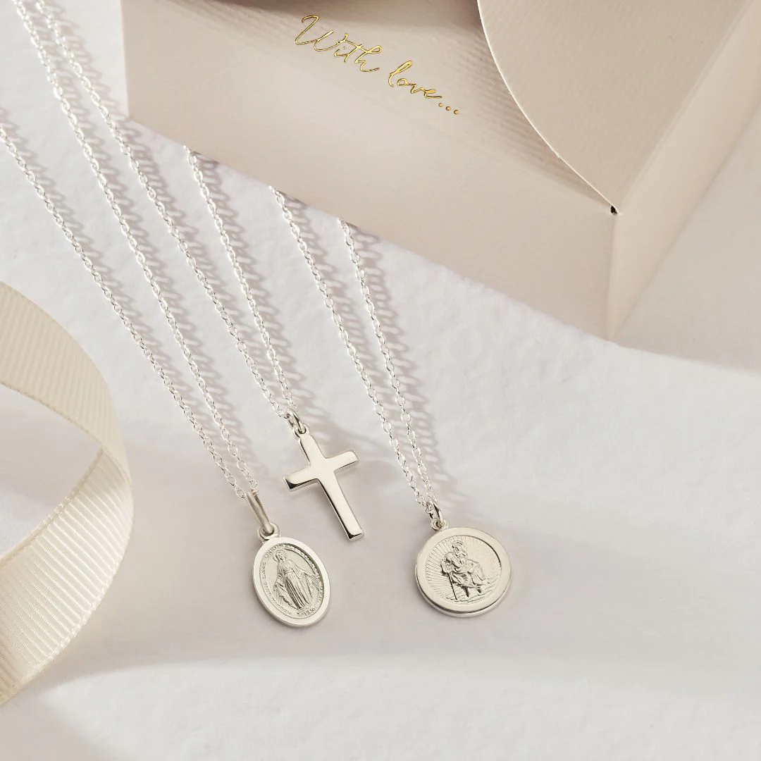 Silver Cross Necklace - Image 6