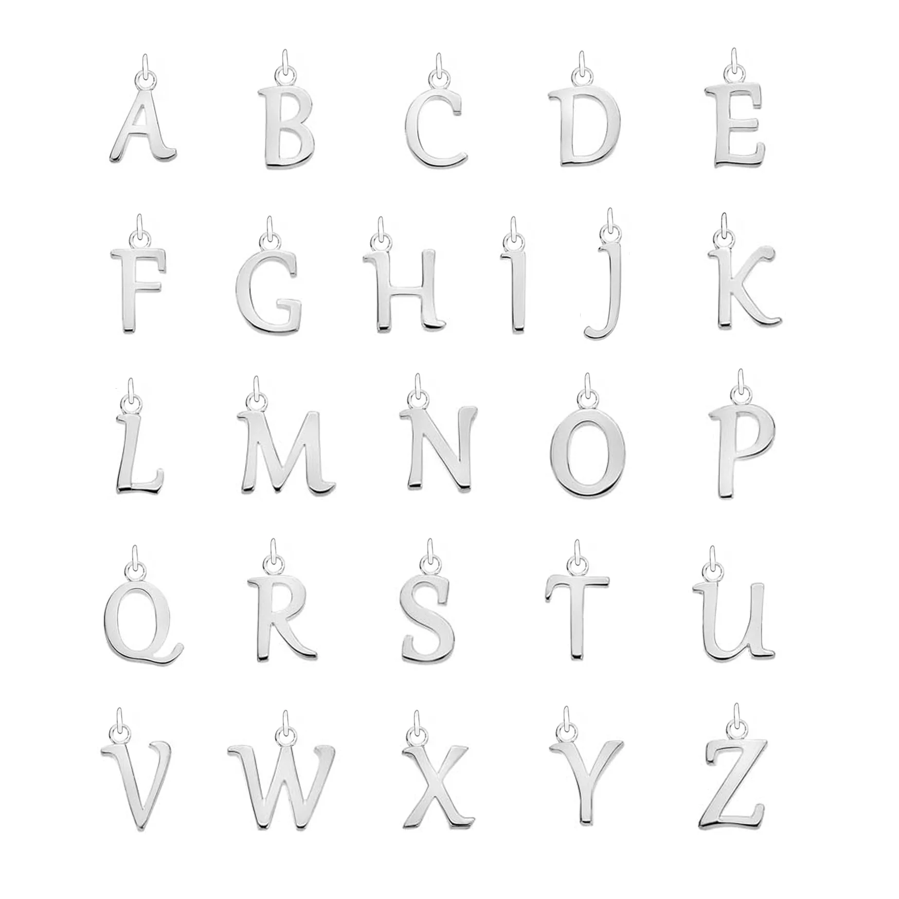 Silver Pearl Initial Letter Bracelet - Image 3