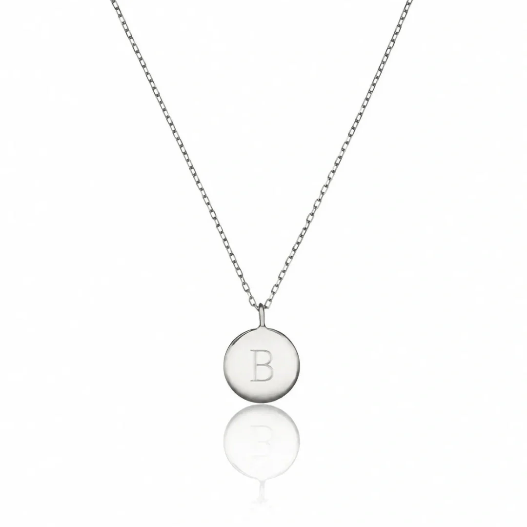 Silver Small Coin Star Necklace - Image 5