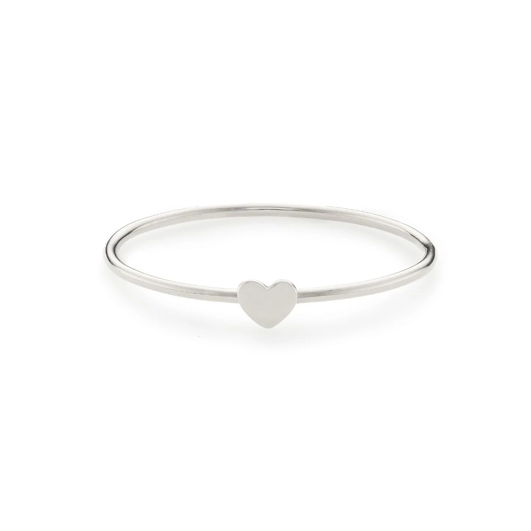 Silver Tiny Heart Ring - Image 3