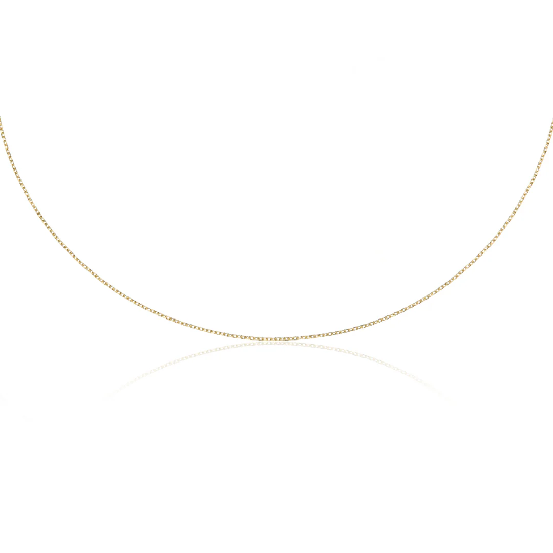 Solid Gold Belcher Chain