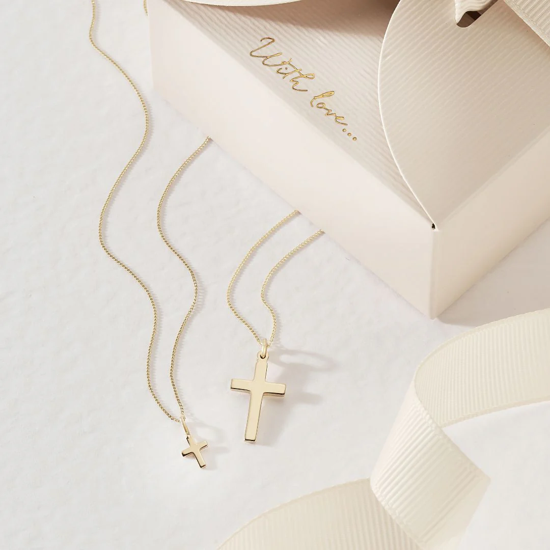 Gold Cross Necklace - Image 7